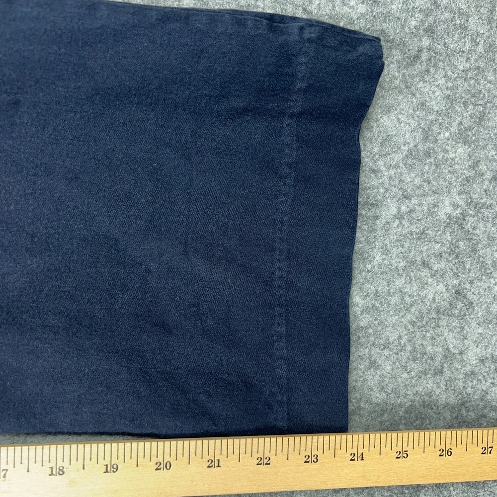Spanx‎ Pants Womens Medium Navy Blue On The Go Kick Flare High Rise Pull On